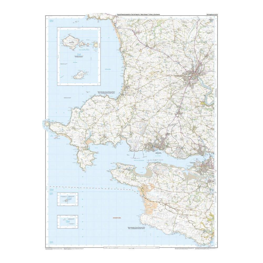 Explorer Active OL36 South Pembrokeshire Map With Digital Version - Image 4