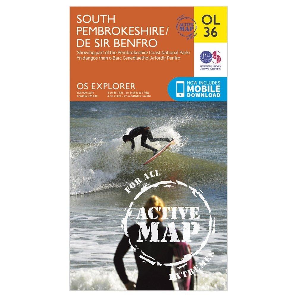 Explorer Active OL36 South Pembrokeshire Map With Digital Version - Image 5