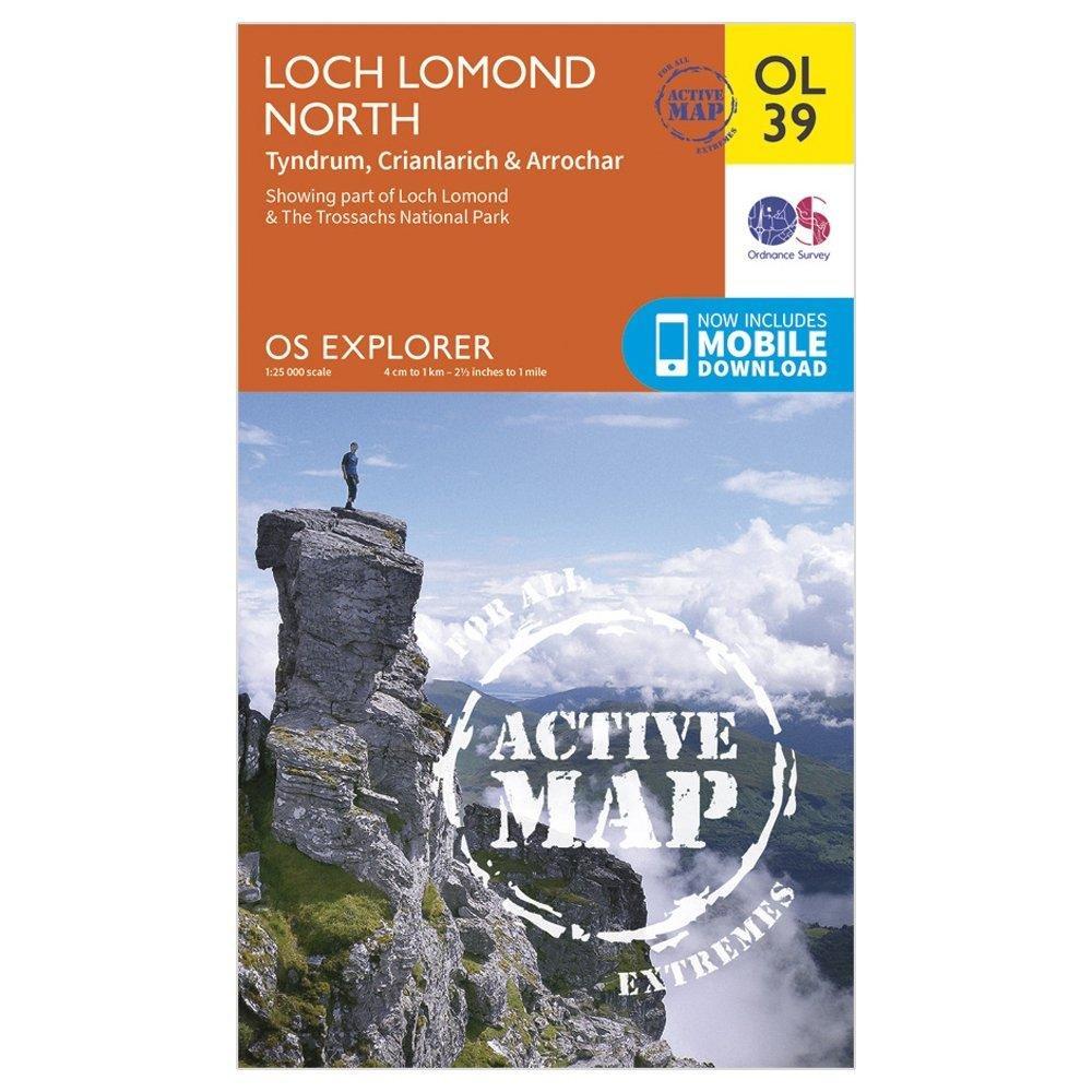 Explorer Active OL39 Loch Lomond North Map With Digital Version - Image 5