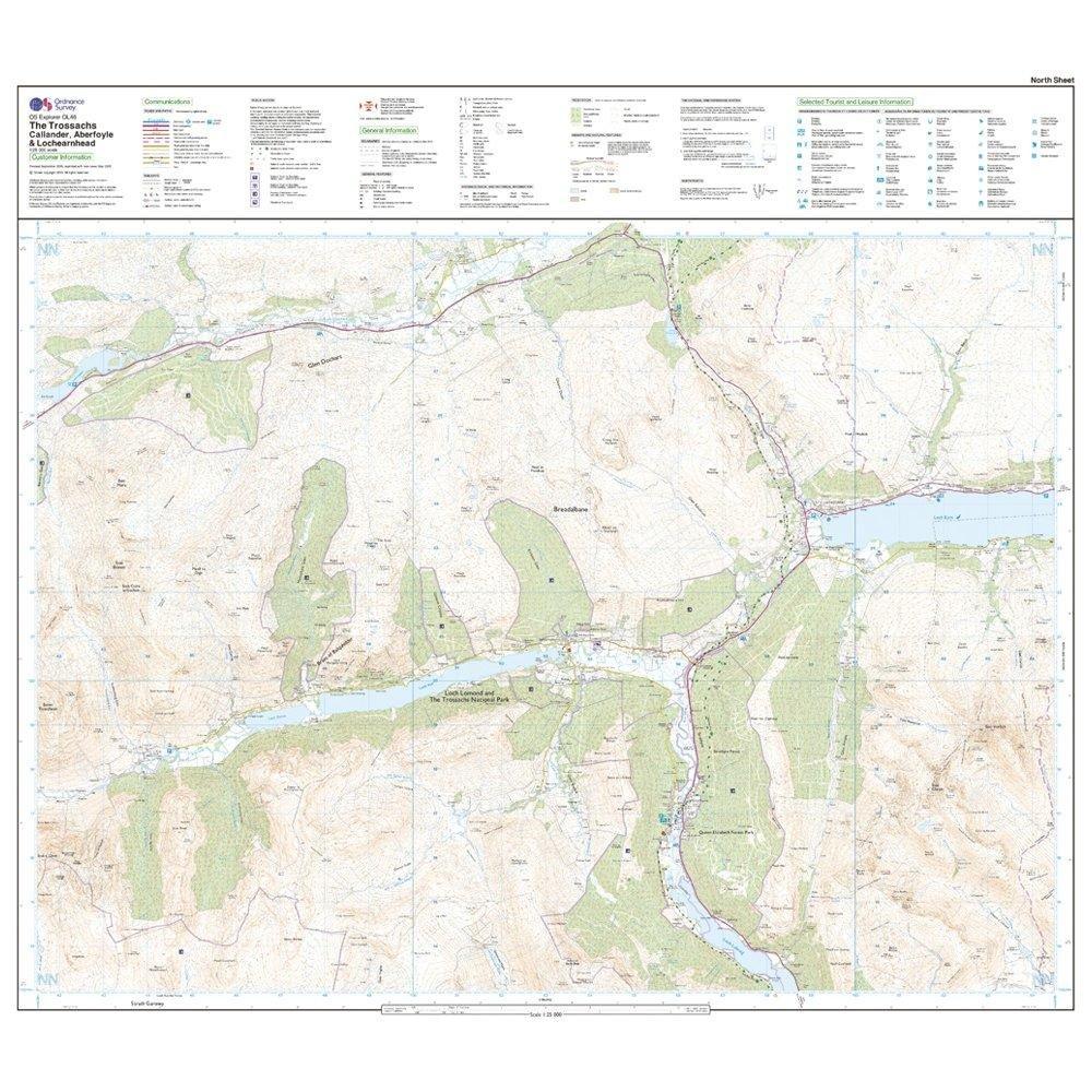 Explorer Active OL46 The Trossachs Map With Digital Version - Image 3