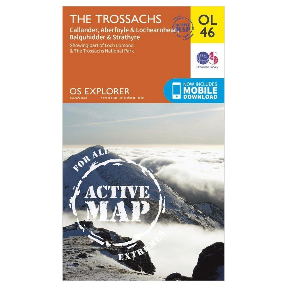 Explorer Active OL46 The Trossachs Map With Digital Version - Image 5