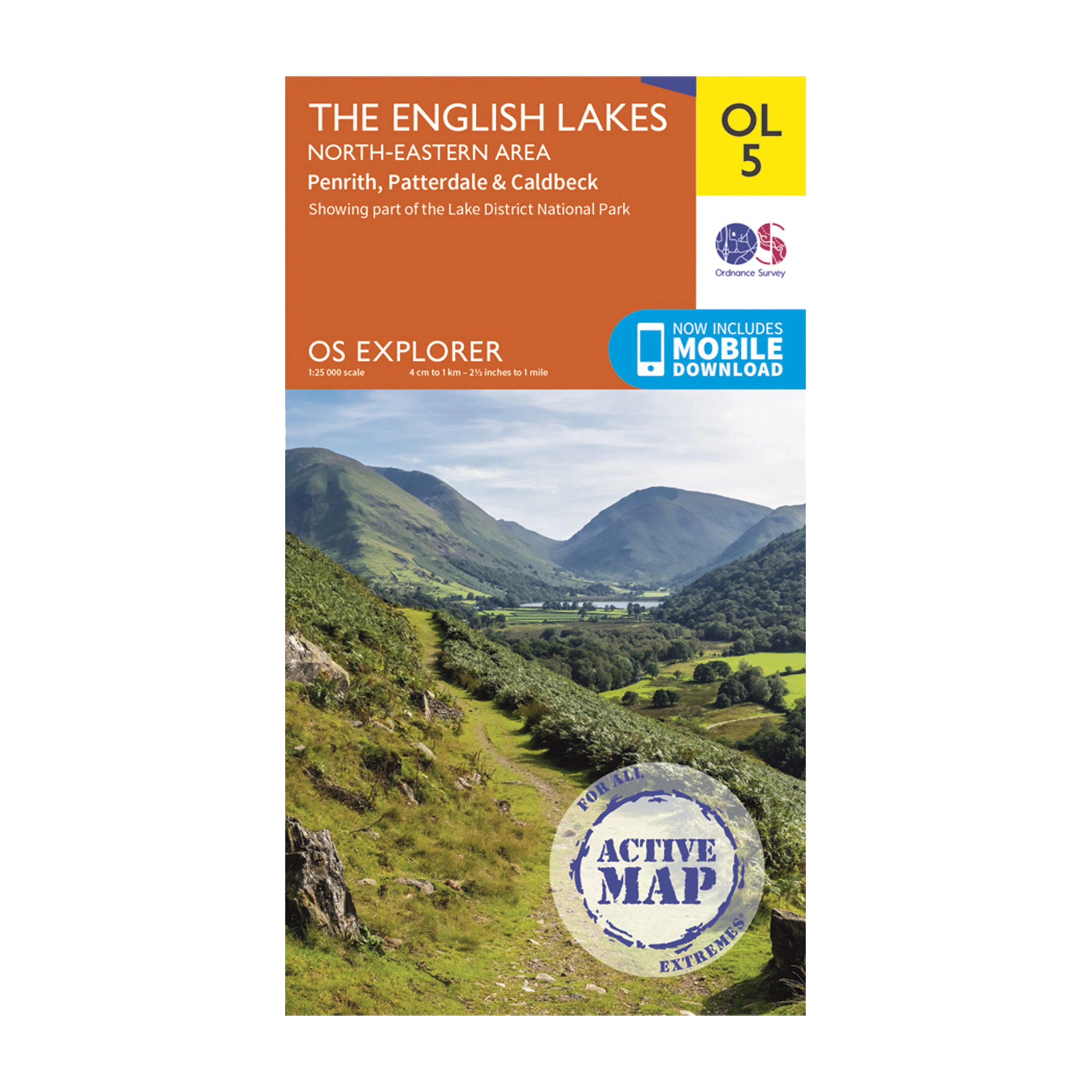 Explorer Active OL5 The English Lakes - North Eastern Area Map With Digital Version - Image 5