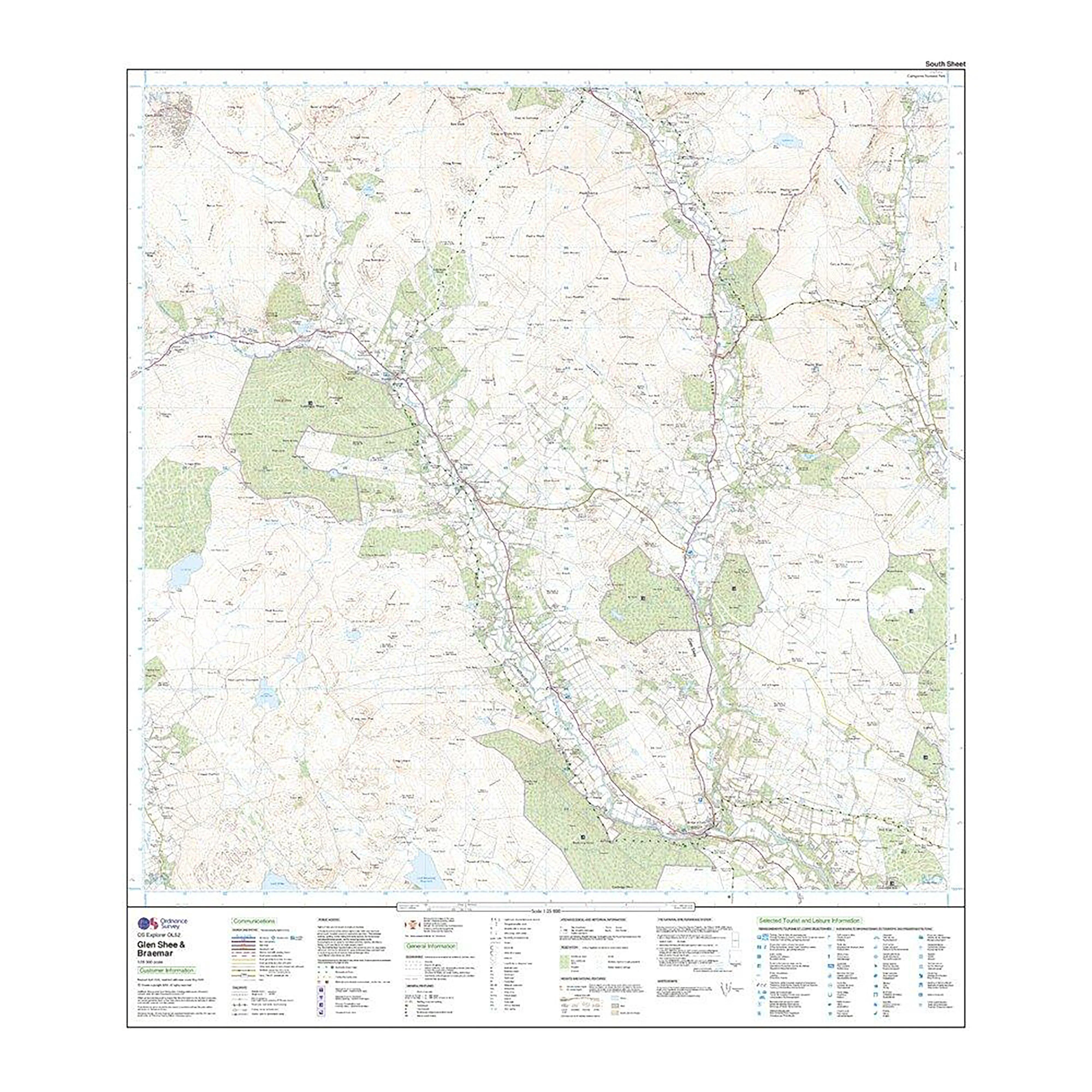 Explorer Active OL52 Glen Shee & Braemar Map With Digital Version - Image 4