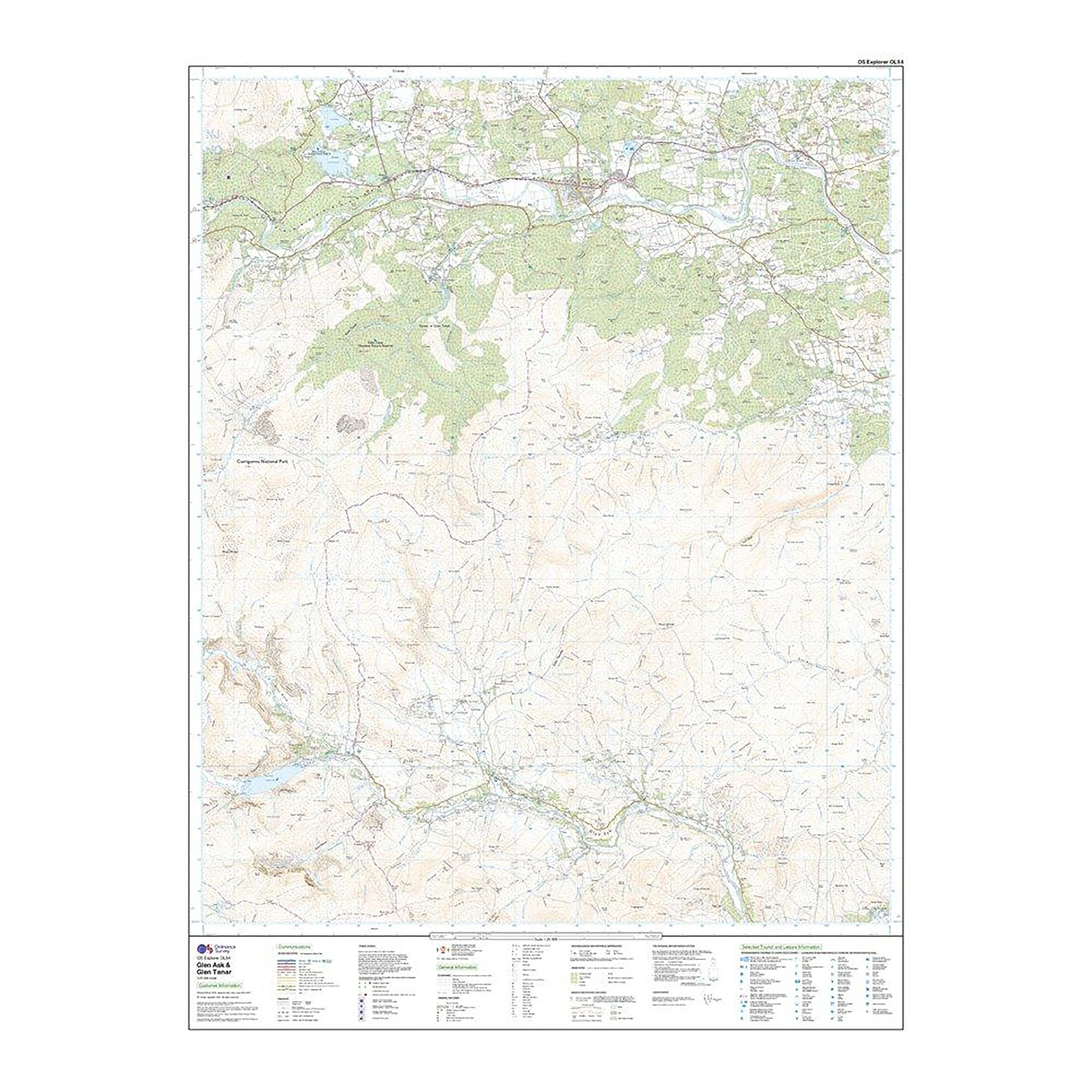 Explorer Active OL54 Glen Esk & Glen Tanar Map With Digital Version - Image 3