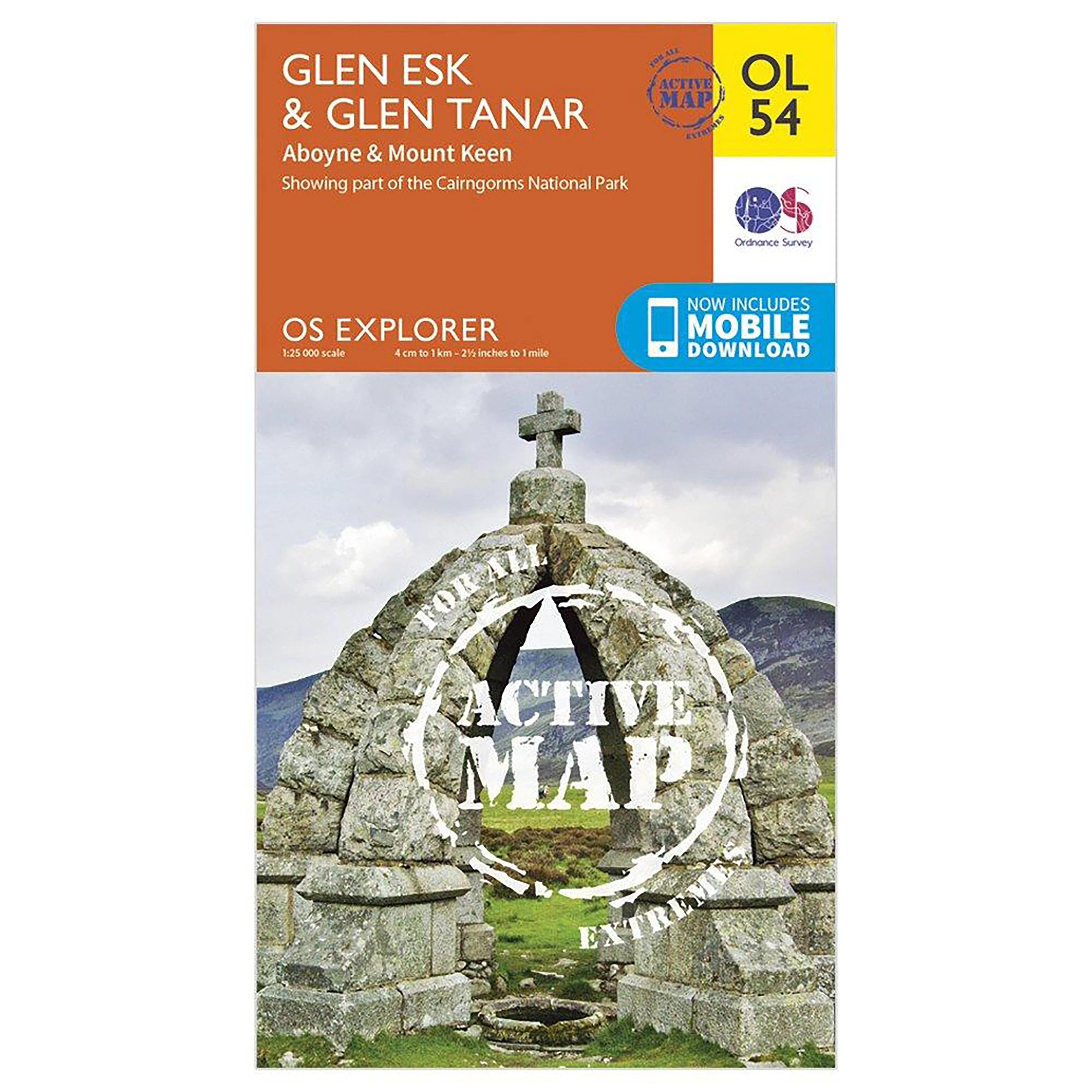 Explorer Active OL54 Glen Esk & Glen Tanar Map With Digital Version - Image 4