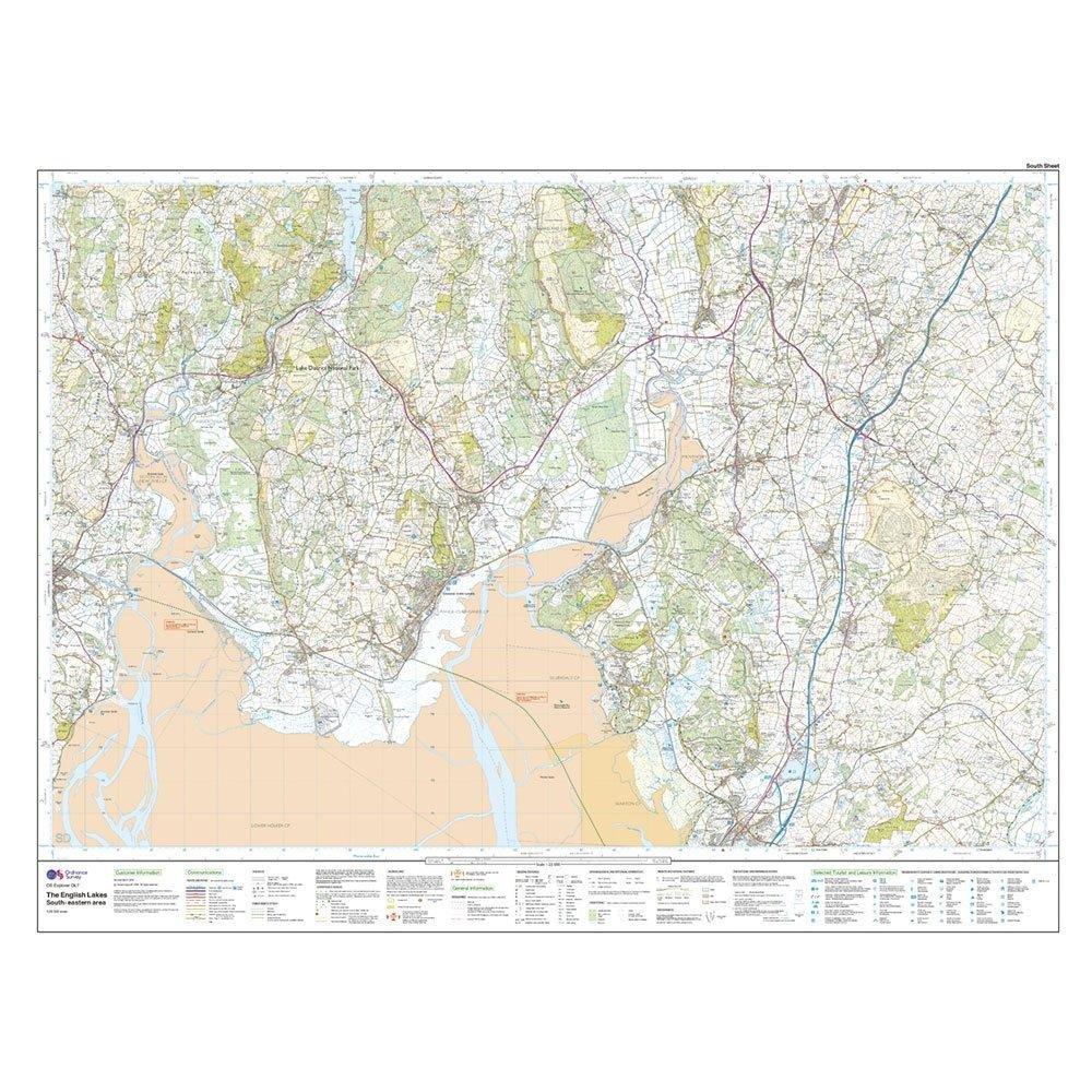 Explorer Active OL7 The English Lakes - South Eastern Area Map With Digital Version - Image 4