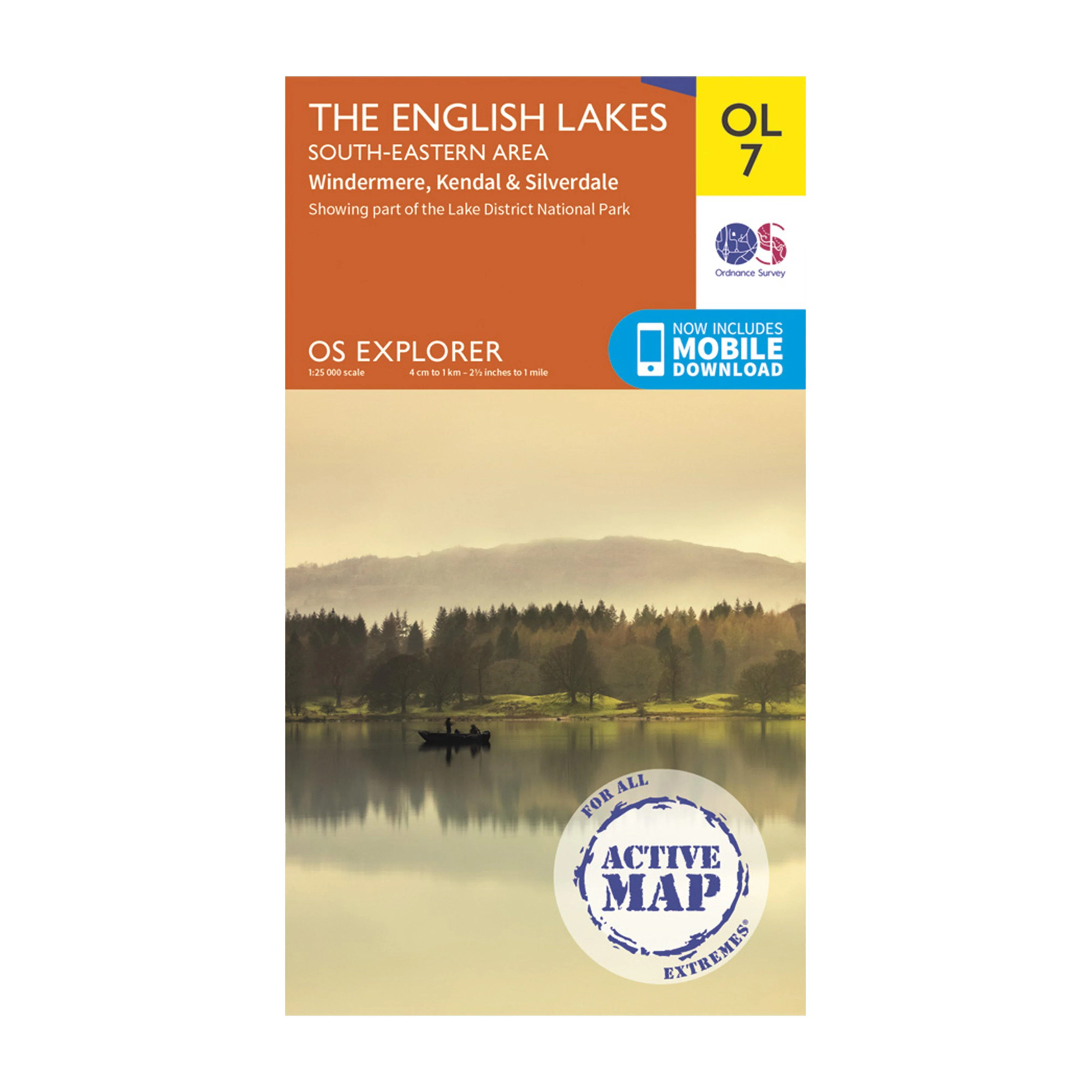 Explorer Active OL7 The English Lakes - South Eastern Area Map With Digital Version - Image 5