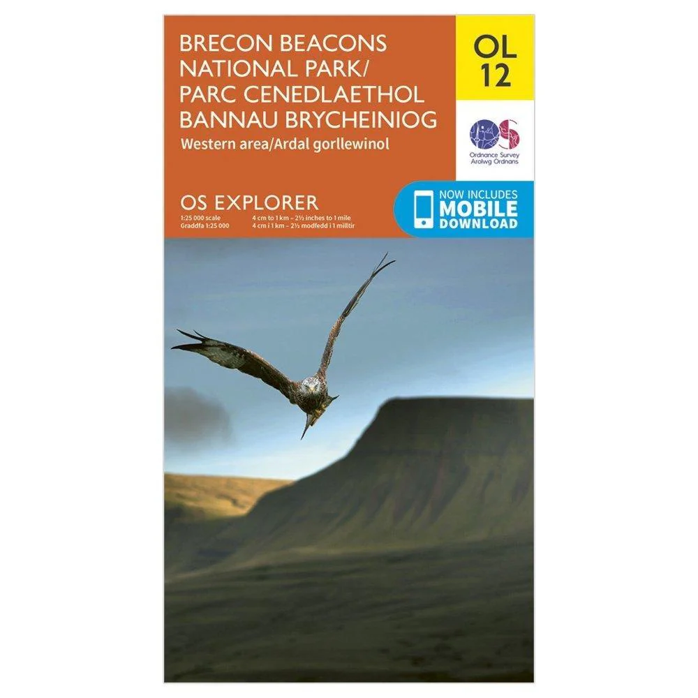 Explorer OL 12 Brecon Beacons National Park - Western & Central Areas Map - Image 5