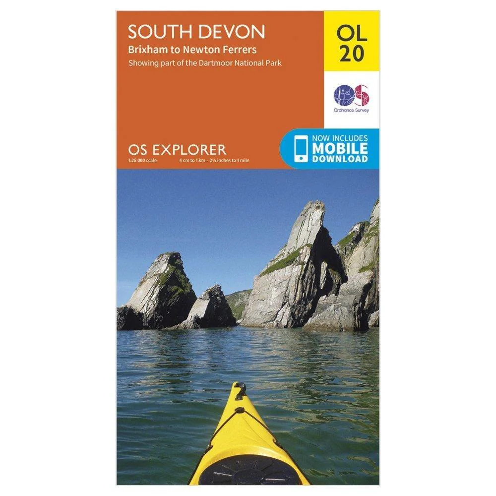 Explorer OL 20 South Devon Map - Image 5