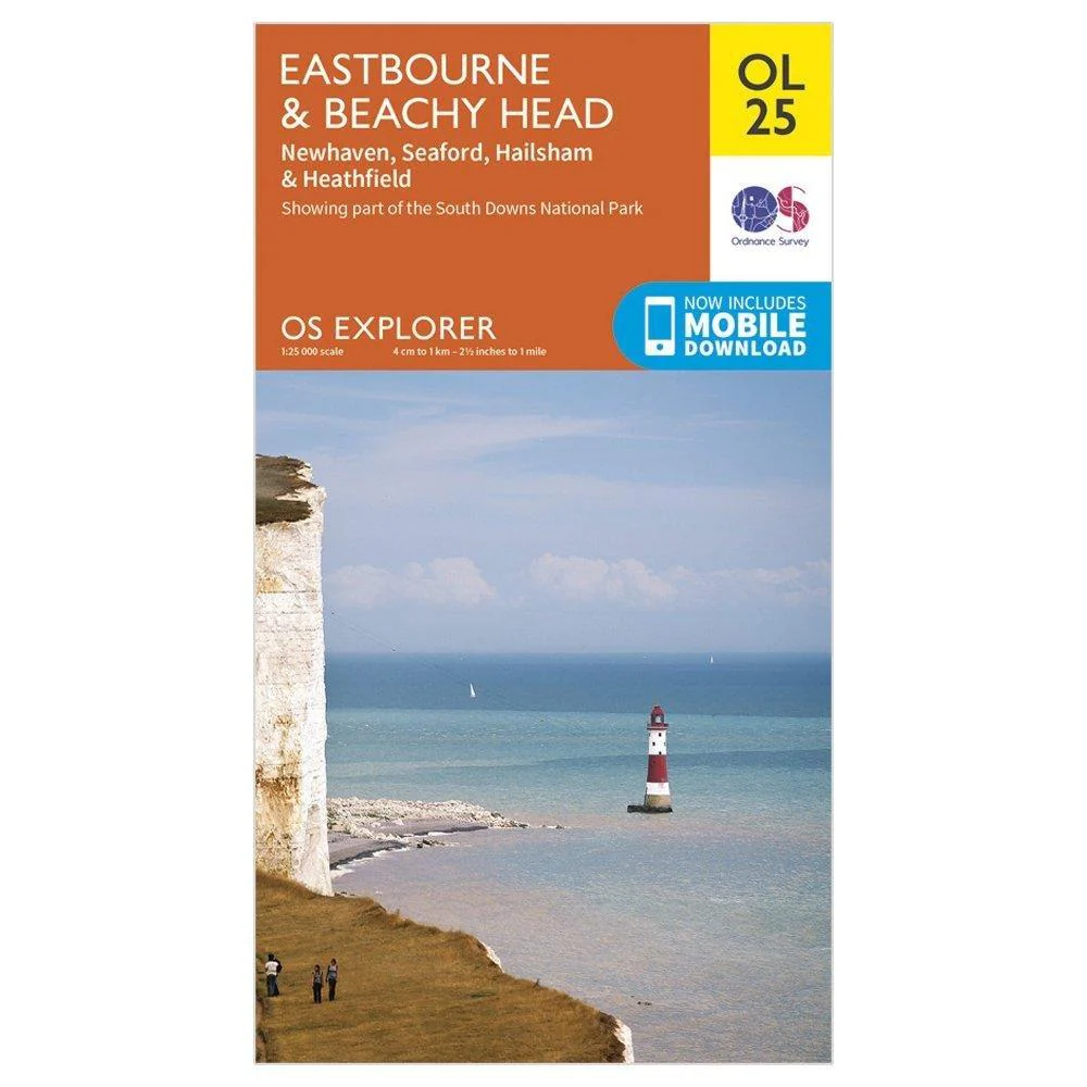 Explorer OL 25 Eastbourne & Beachy Head Map - Image 4