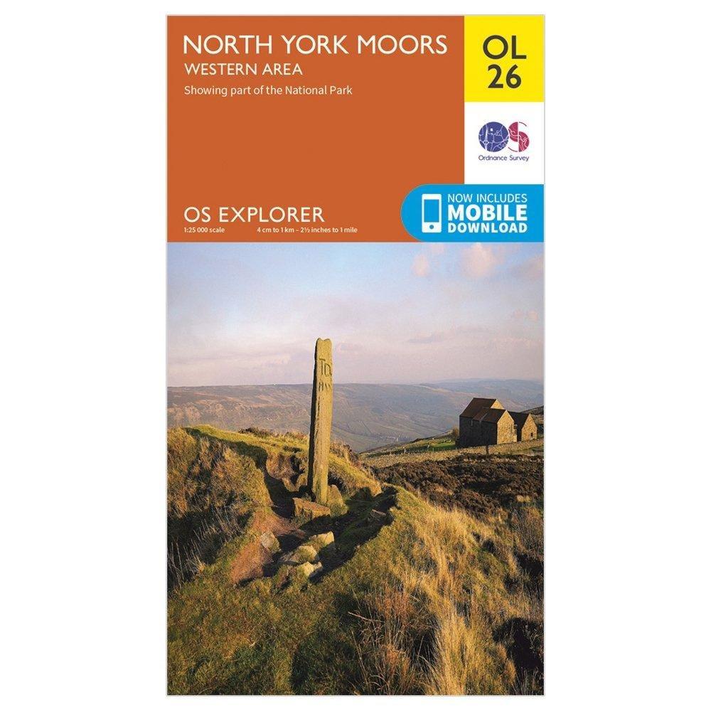 Explorer OL 26 North York Moors Map Western Area - Image 5