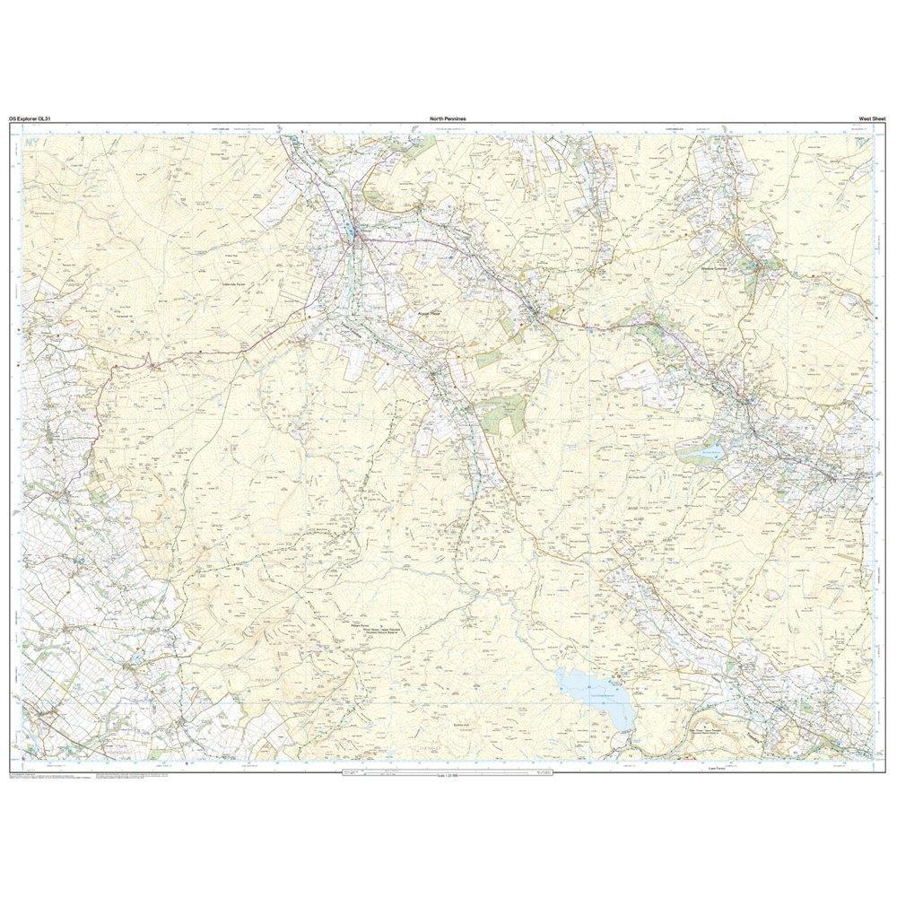 Explorer OL 31 North Pennines - Teesdale & Weardale Map - Image 4