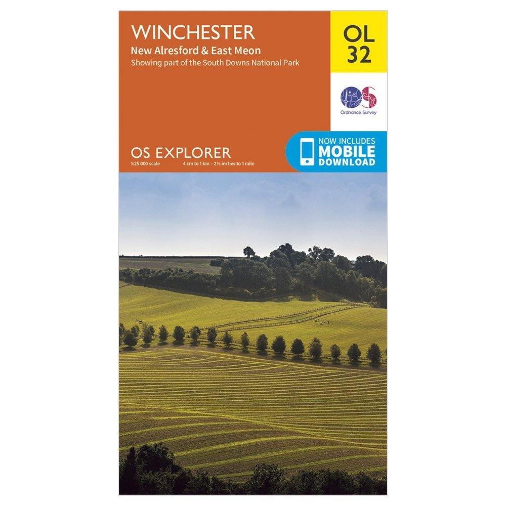 Explorer OL 32 Winchester New Alresford  East Meon Map - Image 4