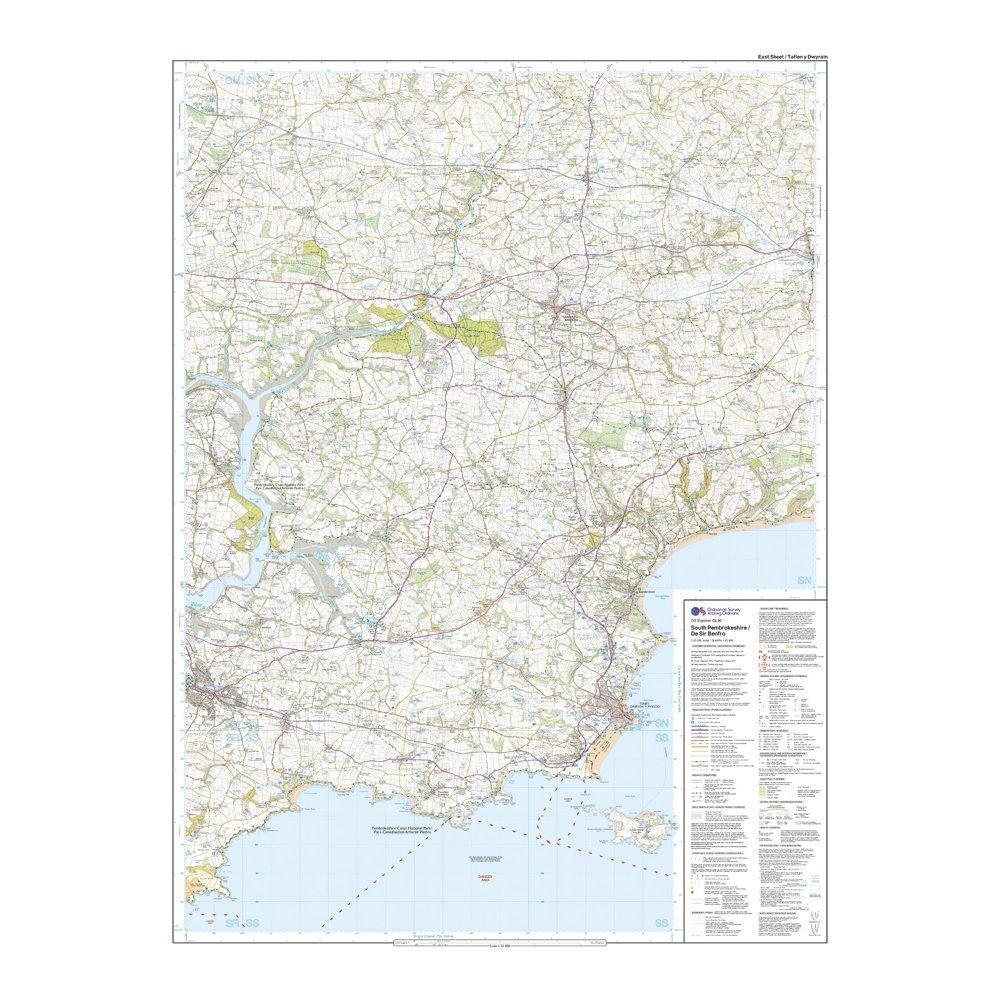 Explorer OL 36 South Pembrokeshire Map - Image 3