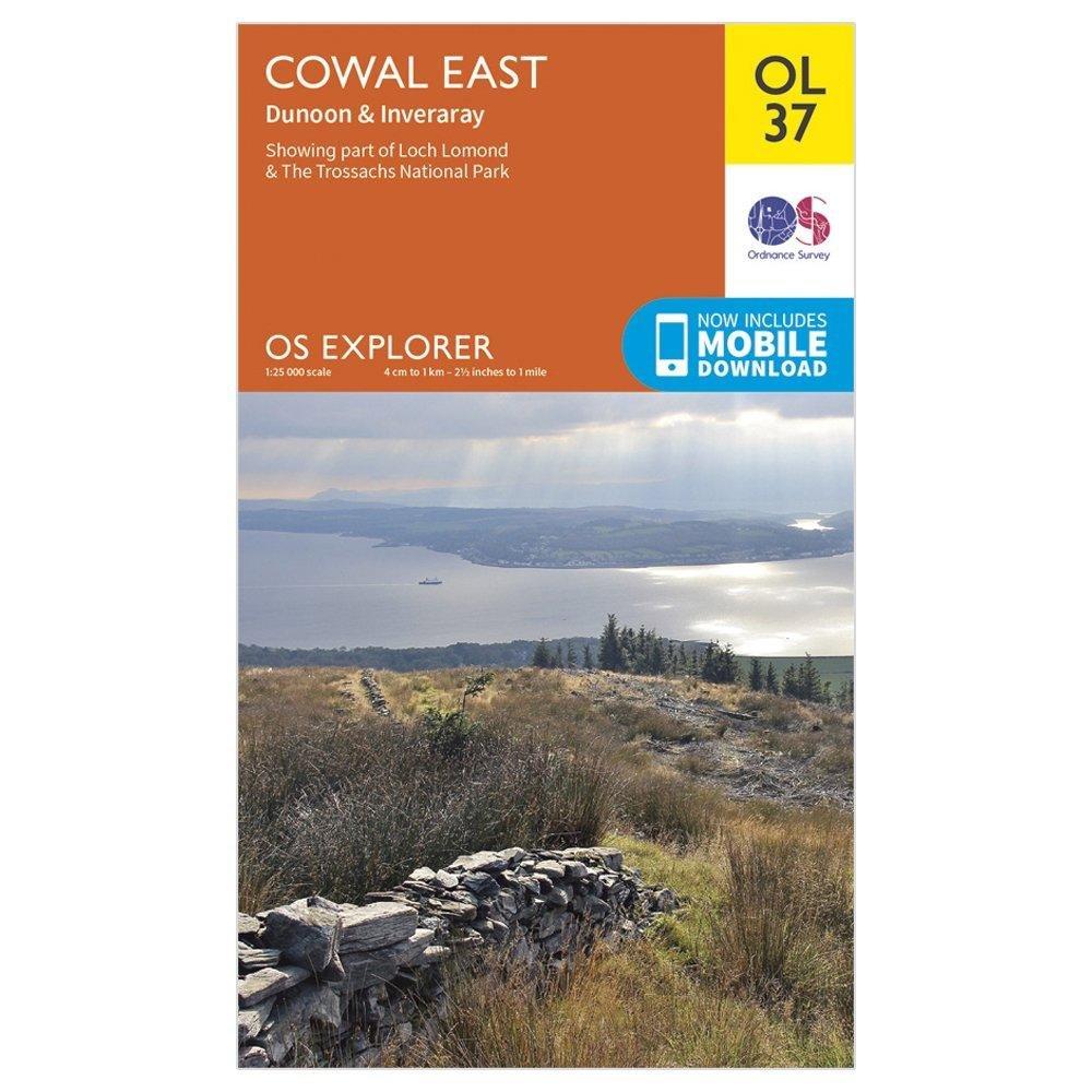 Explorer OL 37 Cowal East Dunoon & Inveraray Map - Image 5