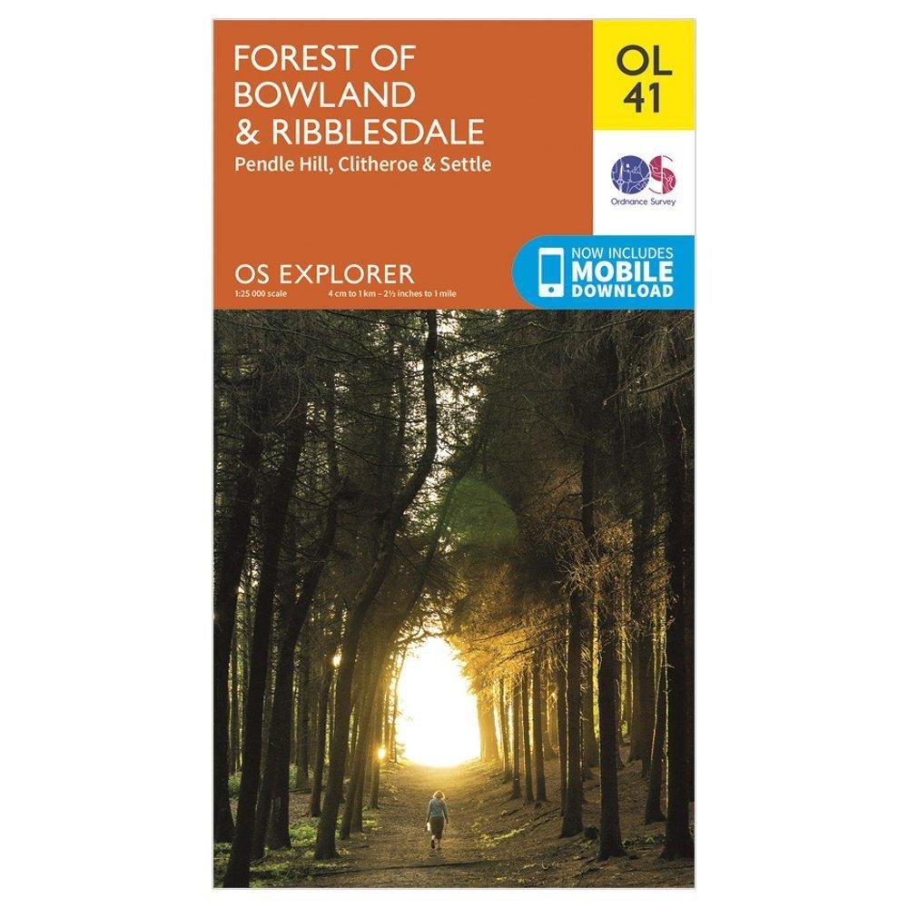 Explorer OL 41 Forest of Bowland Map - Image 5