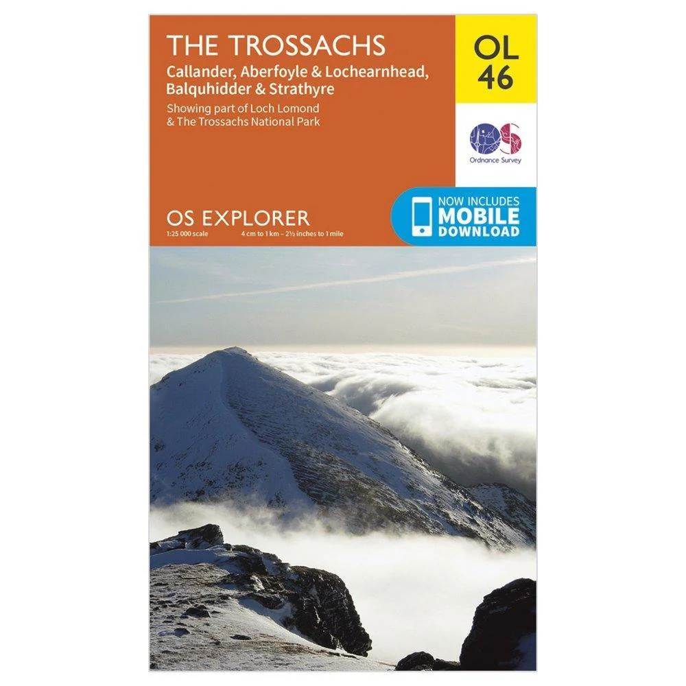Explorer OL 46 The Trossachs Map - Image 5