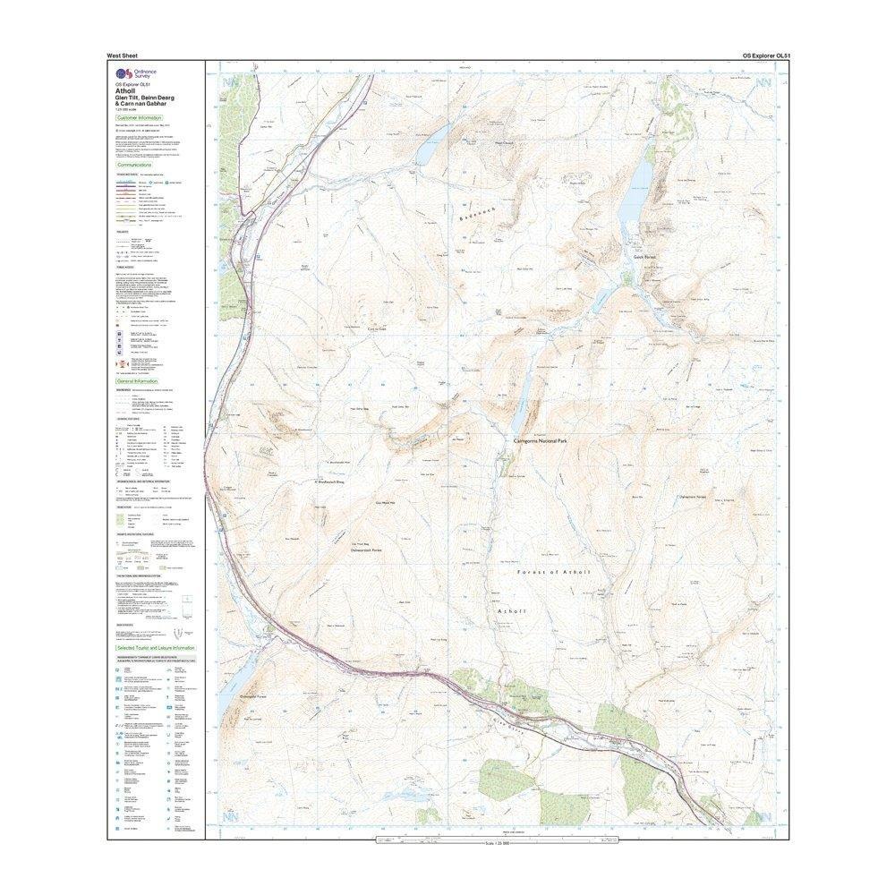 Explorer OL 51 Active D Atholl Map - Image 4