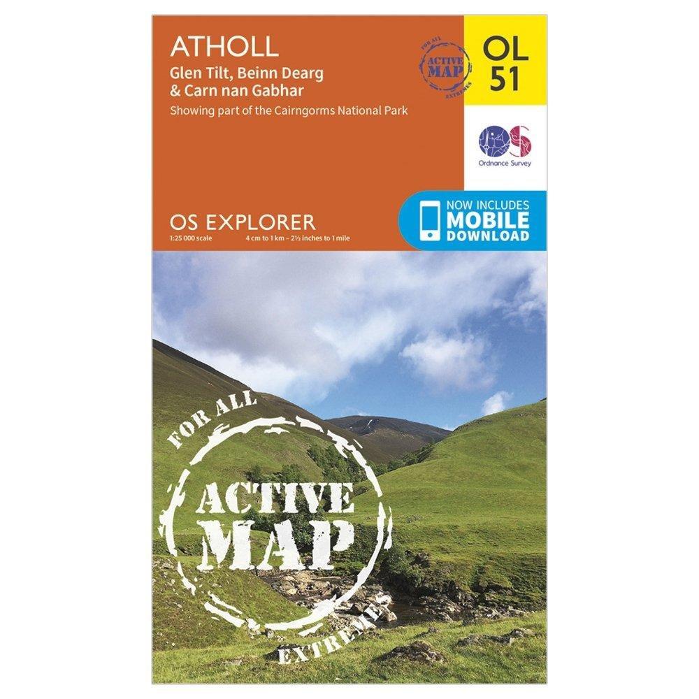 Explorer OL 51 Active D Atholl Map - Image 5