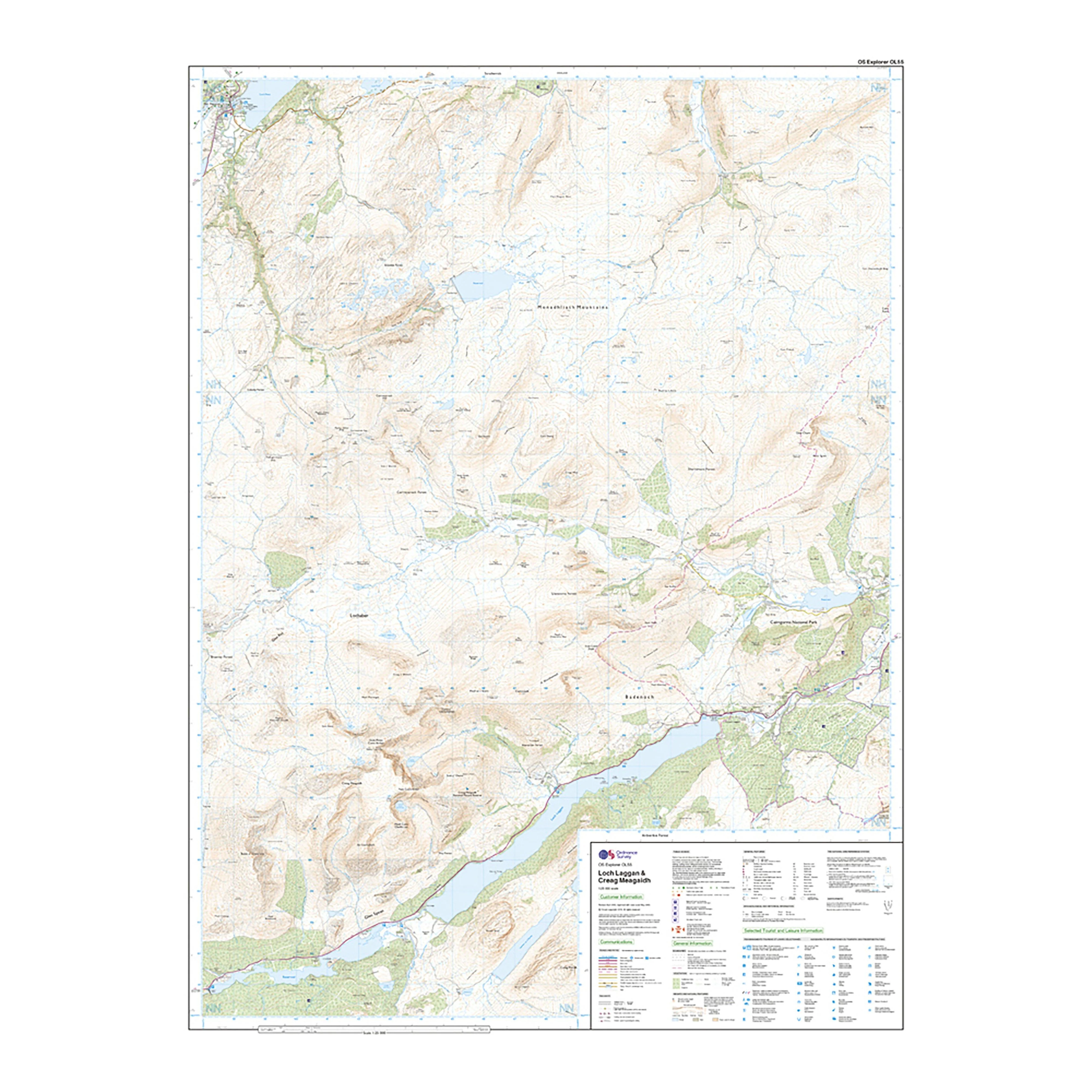 Explorer OL 55 Active D Loch Laggan & Creag Meagaidh - Image 3