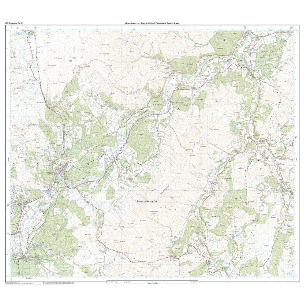 Explorer OL 61 Grantown-on-Spey & Hills of Cromdale Map - Image 4