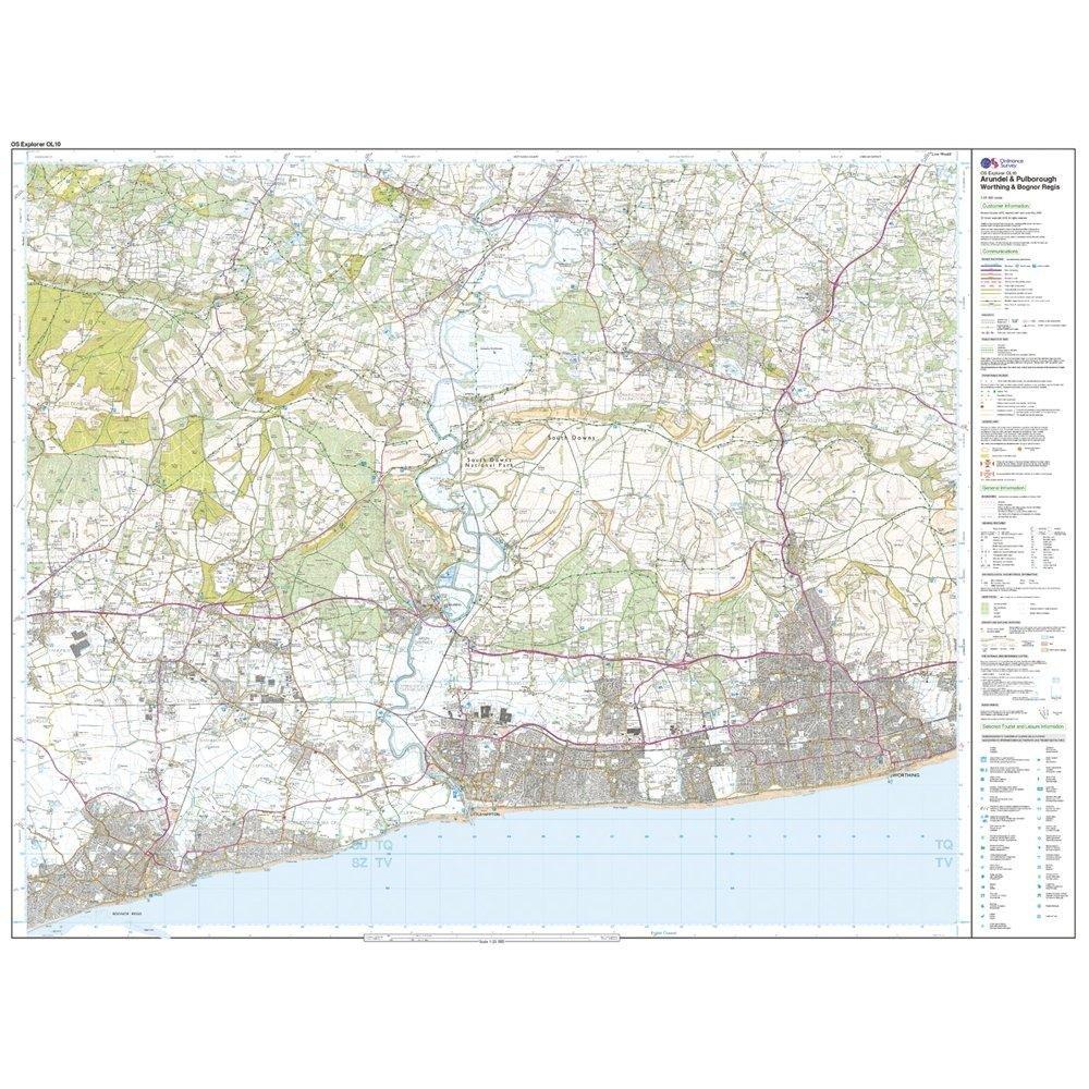Explorer OL10 Arundel & Pulborough Map With Digital Version - Image 3
