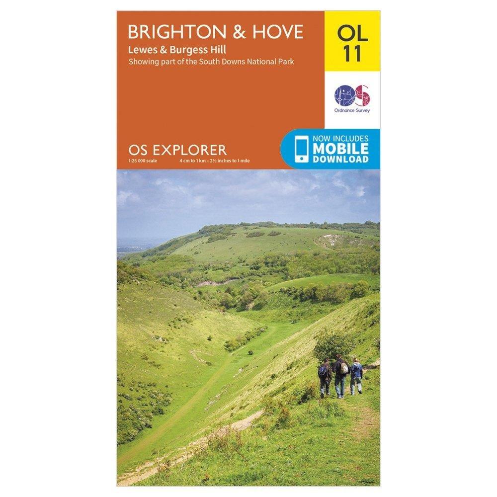 Explorer OL11 Brighton & Hove Map With Digital Version - Image 4