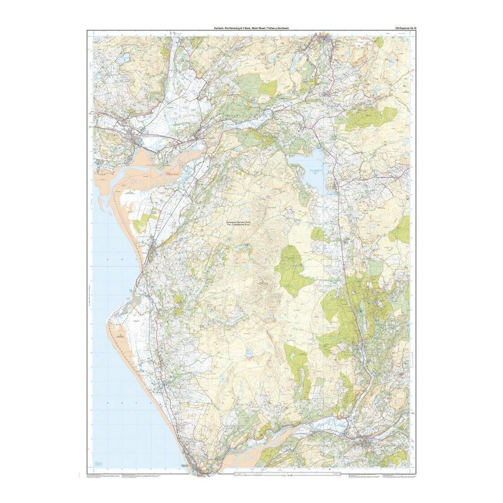 Explorer OL18 Harlech, Porthmadog & Bala Map With Digital Version - Image 4