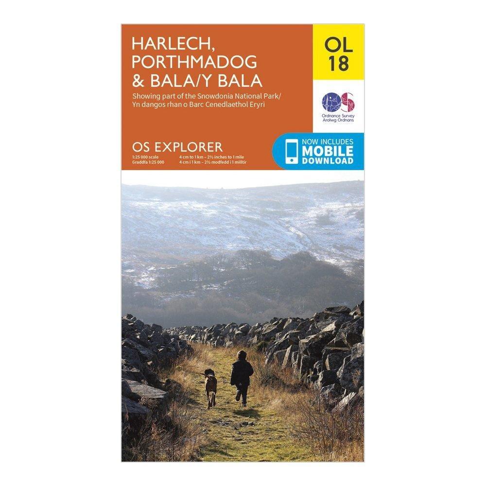 Explorer OL18 Harlech, Porthmadog & Bala Map With Digital Version - Image 5