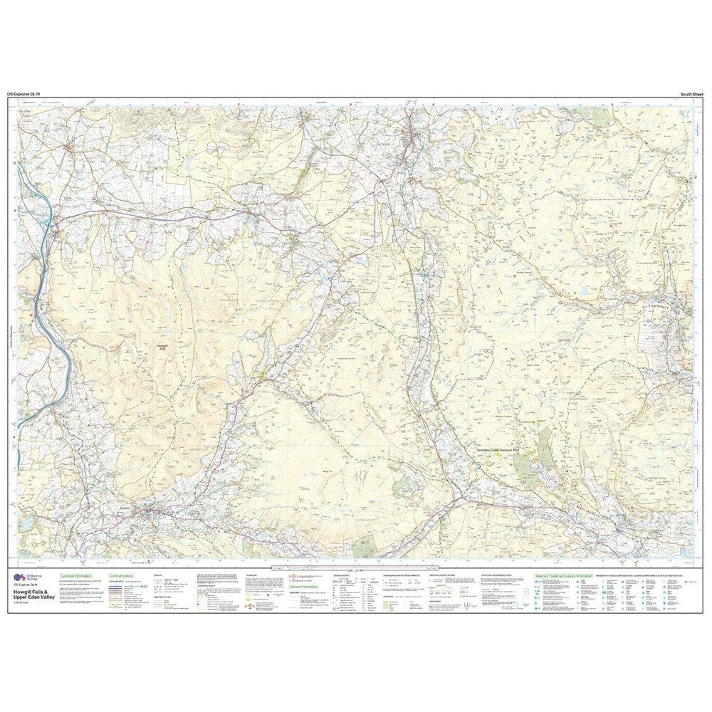 Explorer OL19 Howgill Fells & Upper Eden Valley Map With Digital Version - Image 4