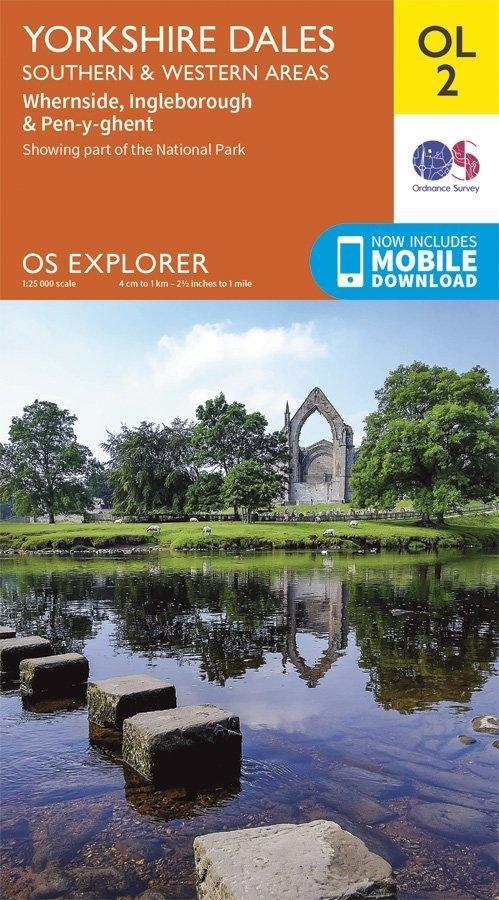 Explorer OL2 Yorkshire Dales - Southern & Western Areas Map With Digital Version - Image 5