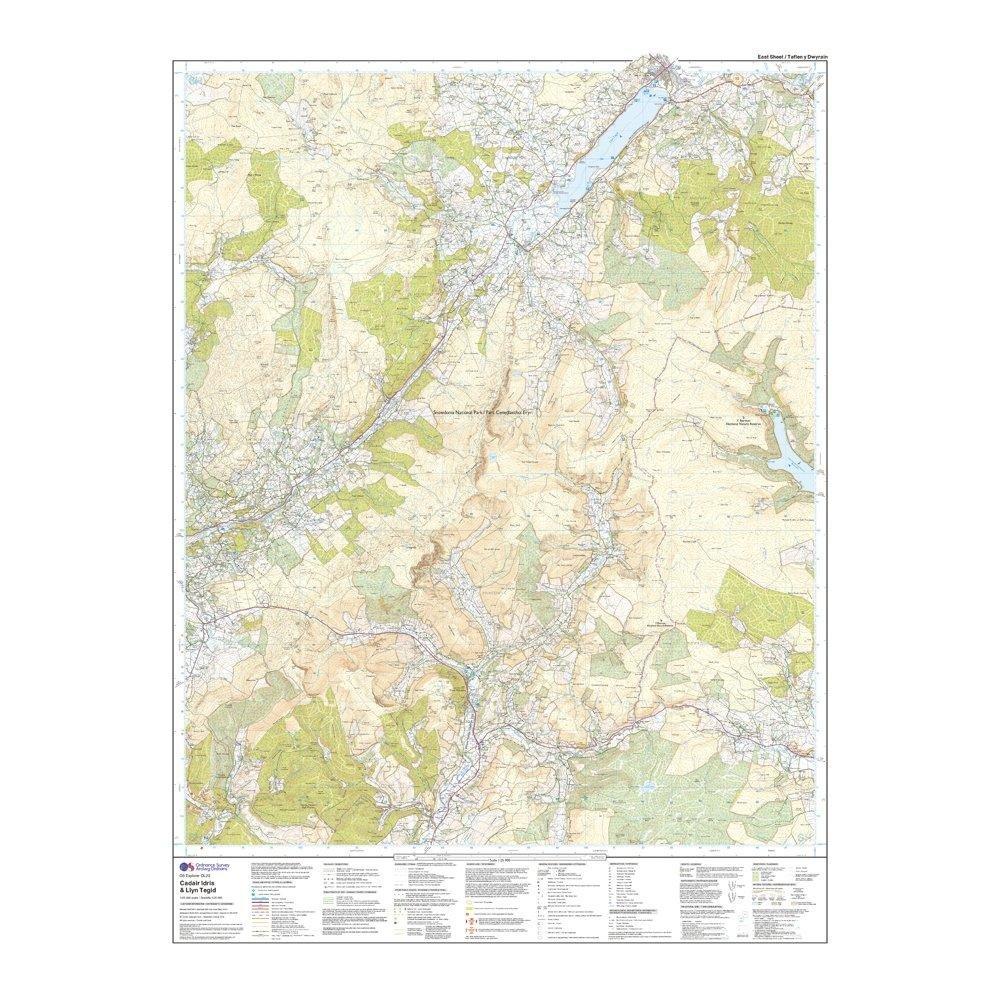Explorer OL23 Cadair Idris & Llyn Tegid Map With Digital Version - Image 3