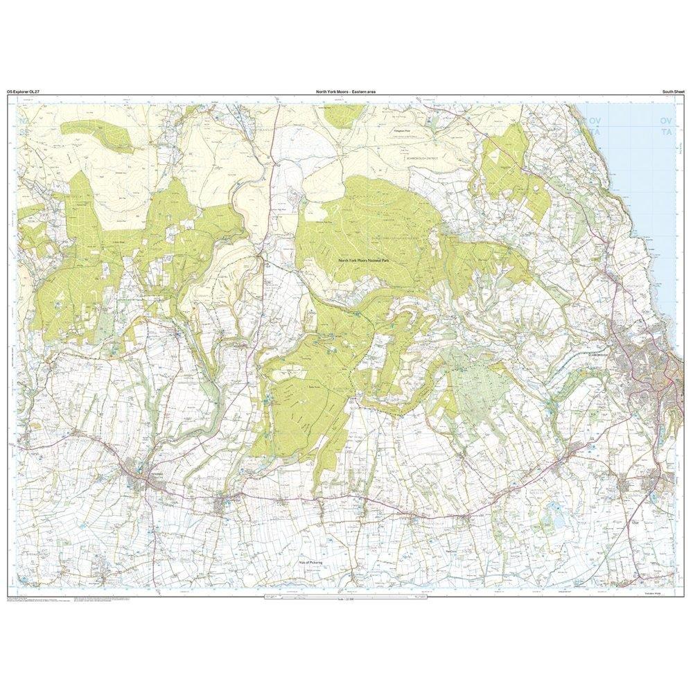 Explorer OL27 North York Moors - Eastern Area Map With Digital Version - Image 4