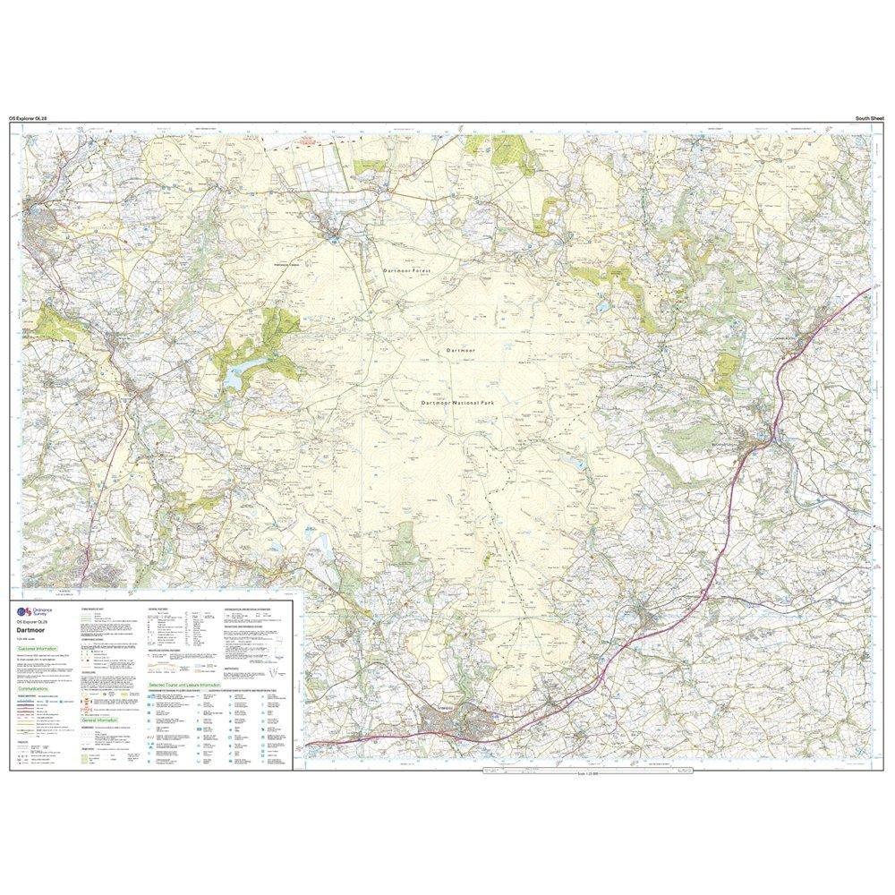 Explorer OL28 Dartmoor Map With Digital Version - Image 4