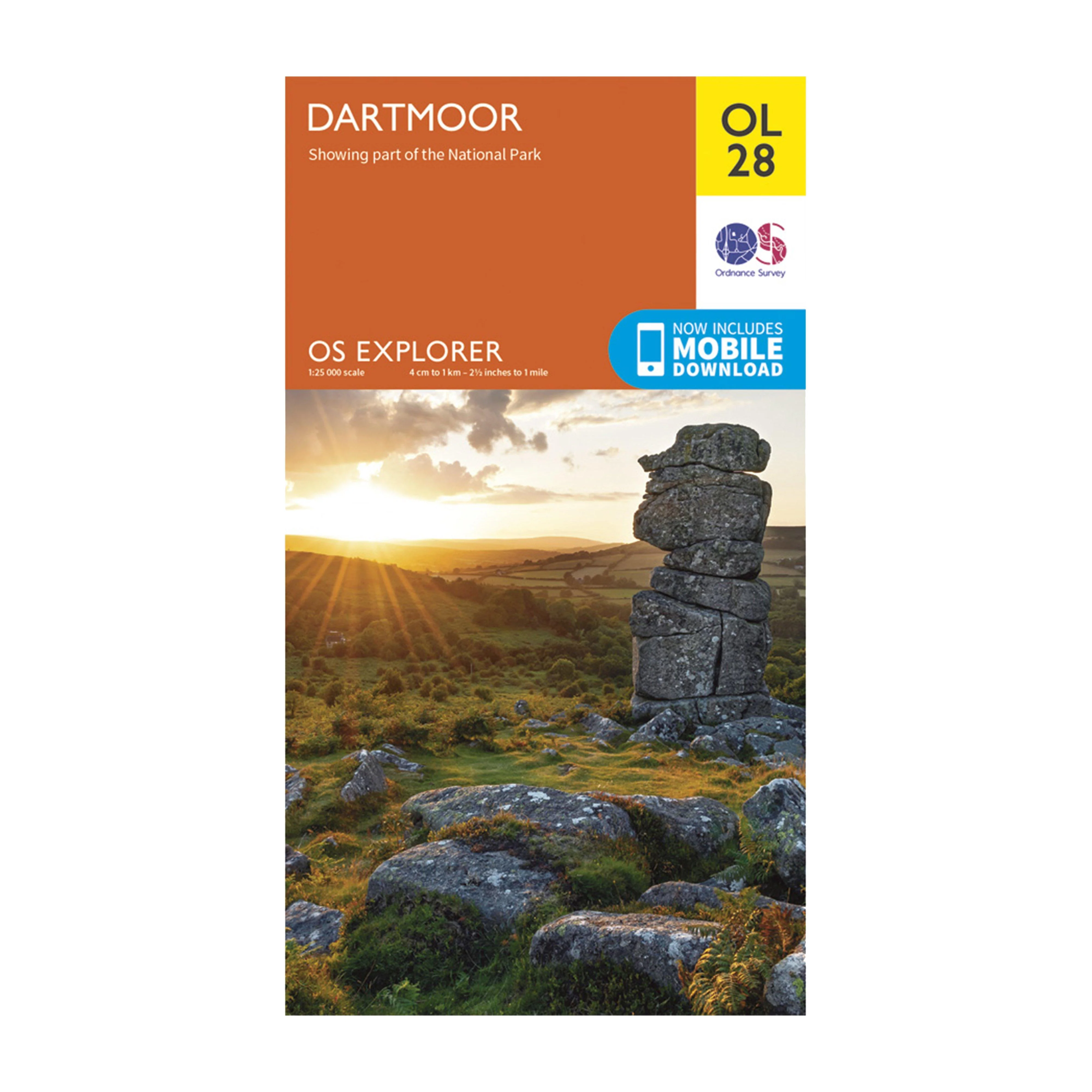 Explorer OL28 Dartmoor Map With Digital Version - Image 5