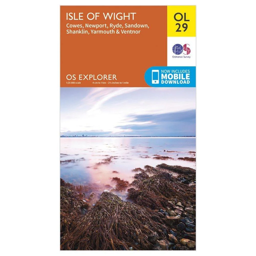 Explorer OL29 Isle of Wight Map With Digital Version - Image 5
