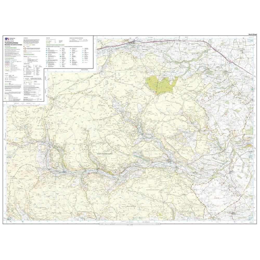 Explorer OL30 Yorkshire Dales - Northern & Central Areas Map With Digital Version - Image 3
