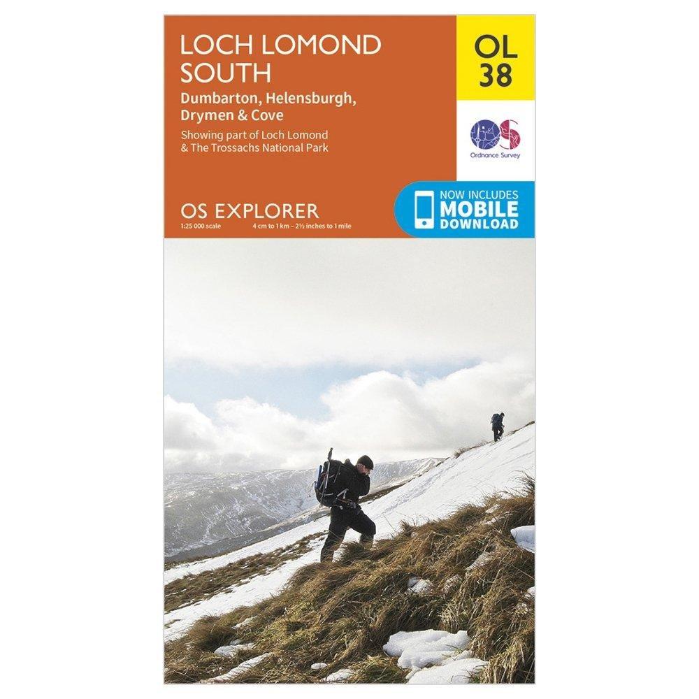 Explorer OL38 Loch Lomond South Map With Digital Version - Image 4