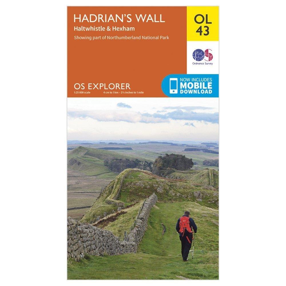 Explorer OL43 Hadrian's Wall Map With Digital Version - Image 5