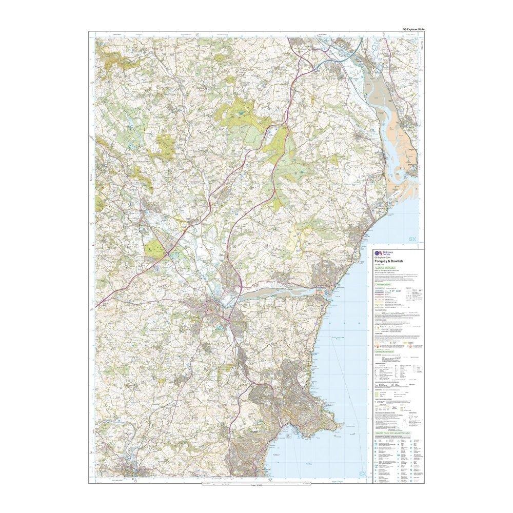 Explorer OL44 Torquay & Dawlish Map With Digital Version - Image 3