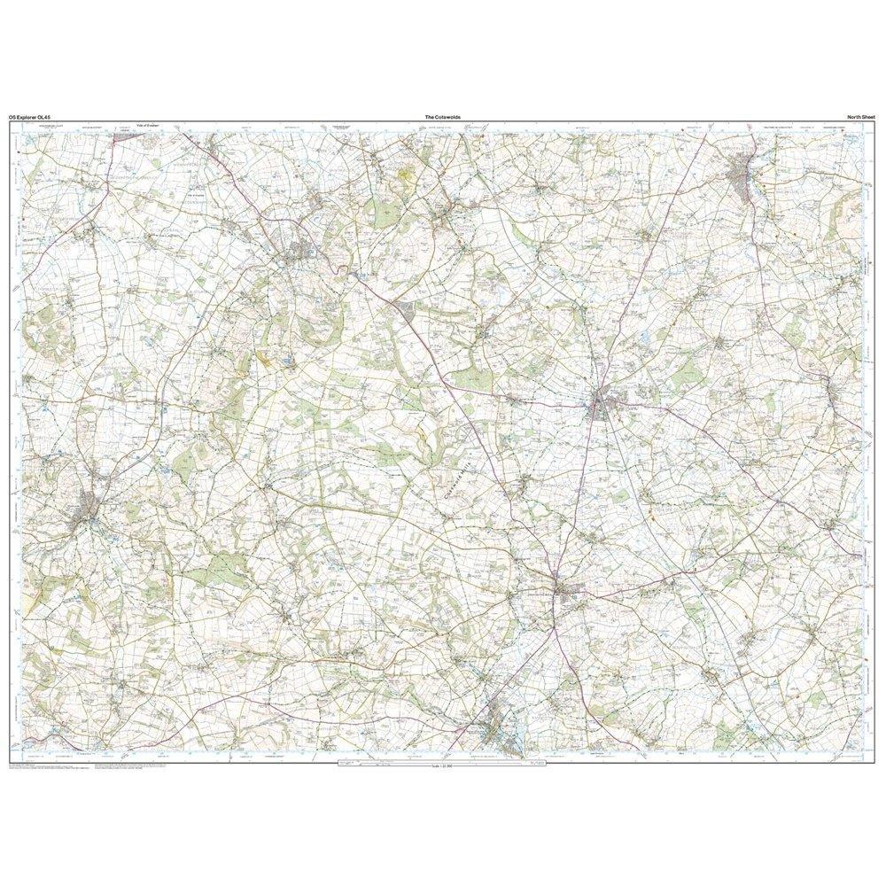 Explorer OL45 The Cotswold Map With Digital Version - Image 3