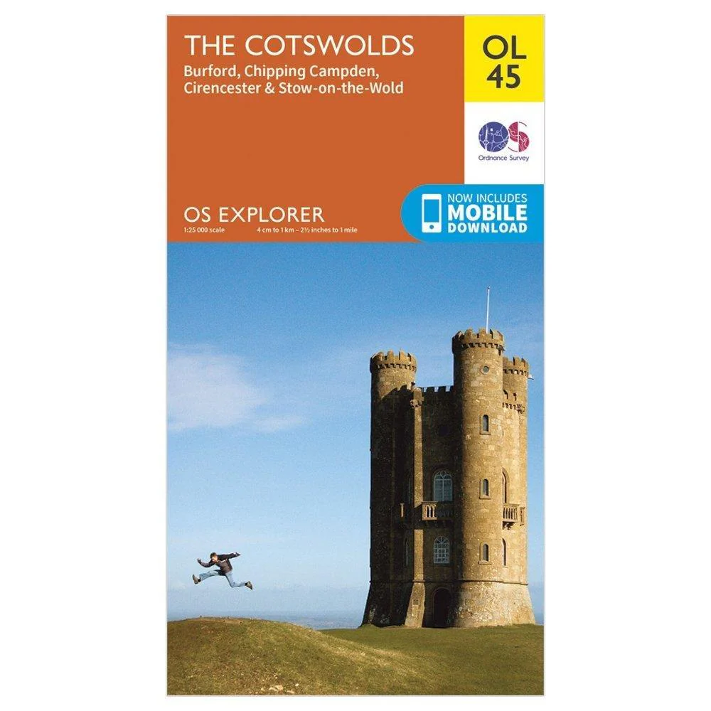 Explorer OL45 The Cotswold Map With Digital Version - Image 5