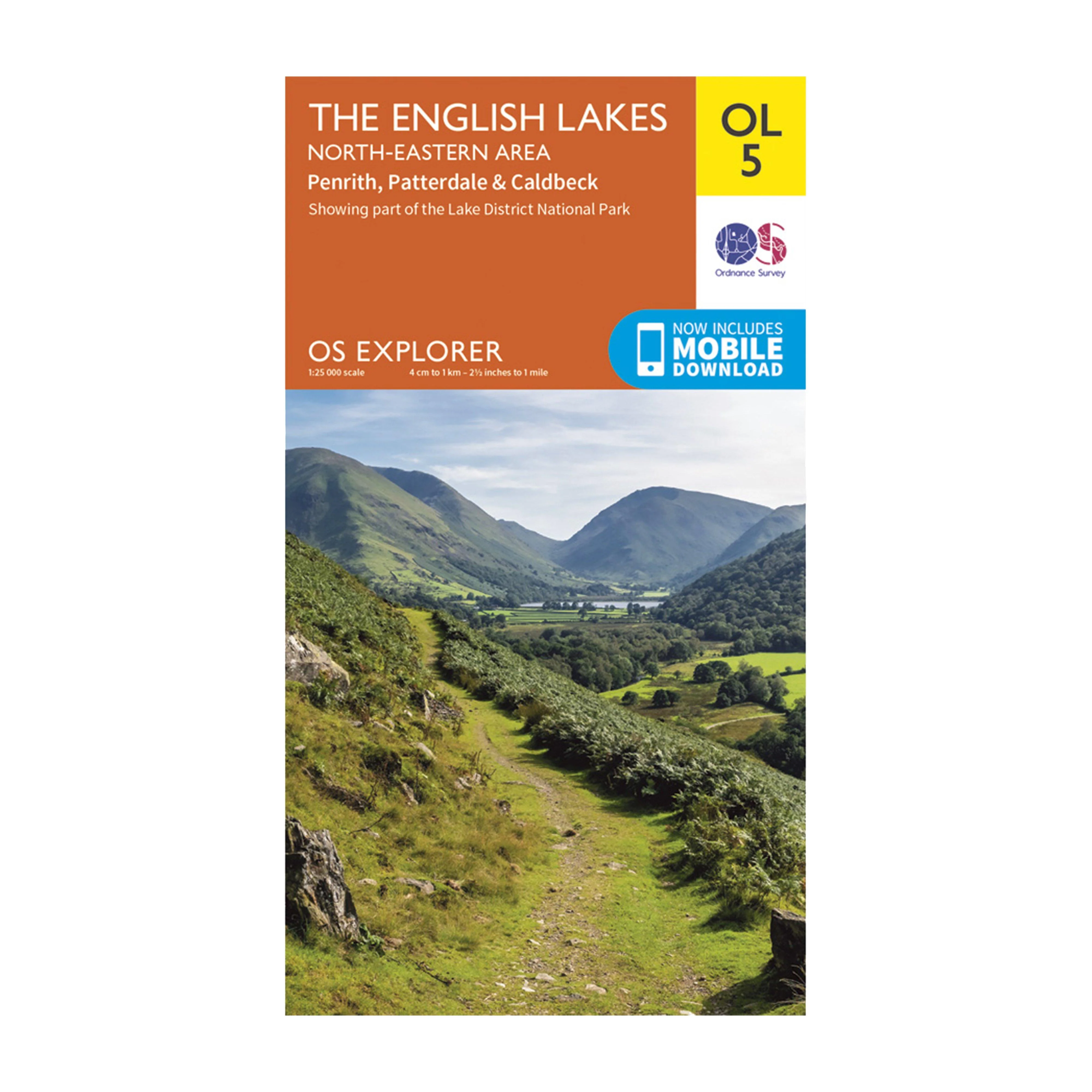 Explorer OL5 The English Lakes – North Eastern area Map With Digital Version - Image 5