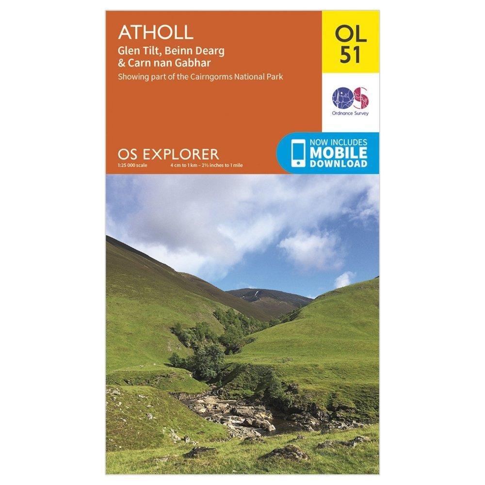 Explorer OL51 Atholl Map With Digital Version - Image 5