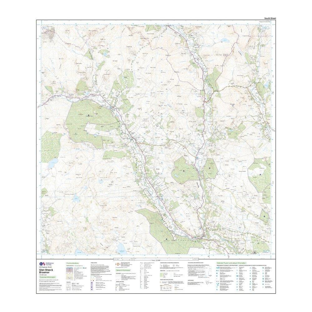 Explorer OL52 Glen Shee & Braemar Map With Digital Version - Image 4