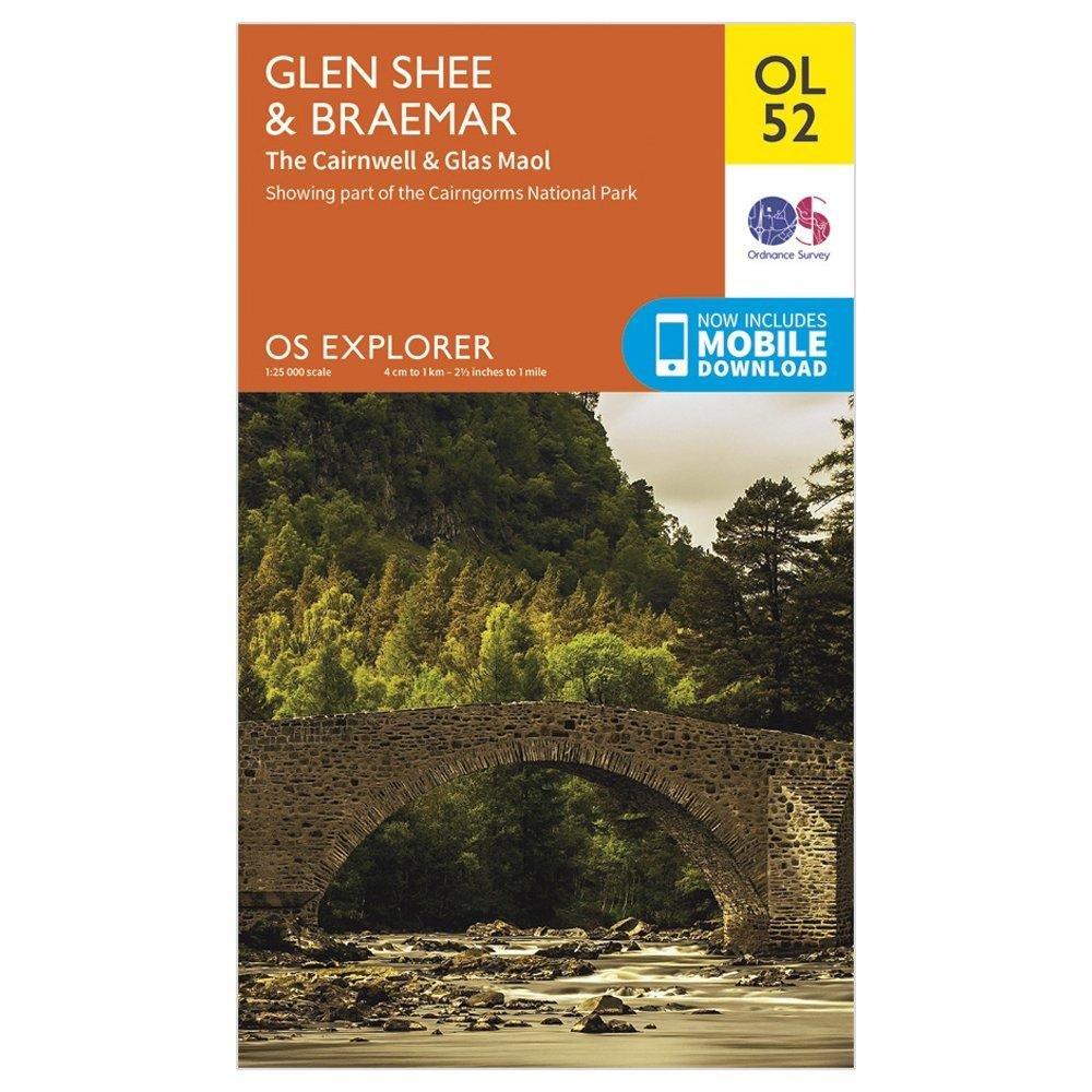 Explorer OL52 Glen Shee & Braemar Map With Digital Version - Image 5
