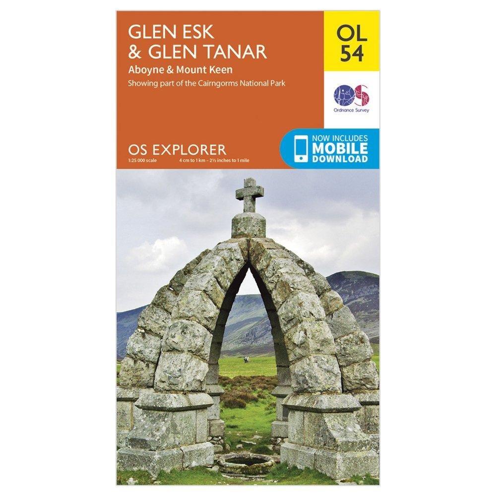 Explorer OL54 Glen Esk & Glen Tanar Map With Digital Version - Image 4