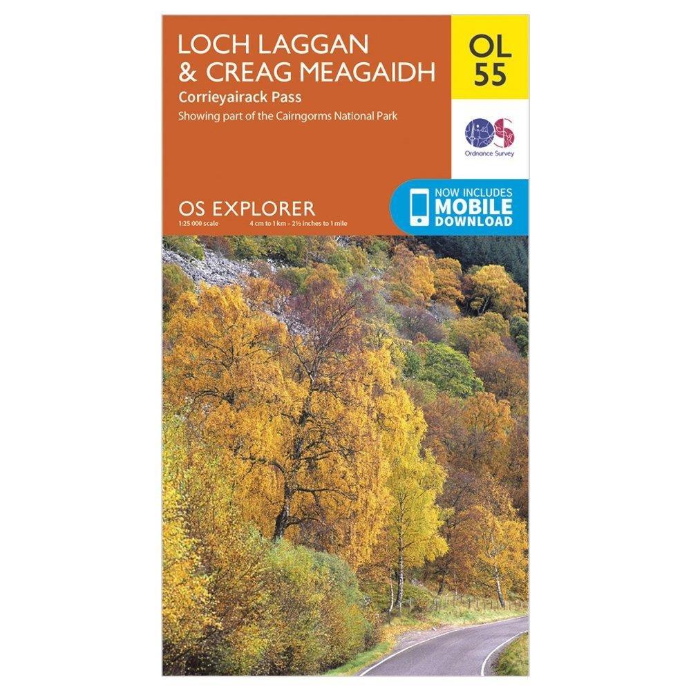 Explorer OL55 Loch Laggan & Creag Meagaidh Map With Digital Version - Image 4