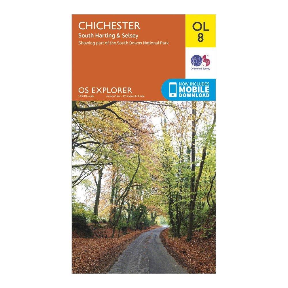 Explorer OL8 Chichester, South Harting & Selsey Map With Digital Version - Image 4
