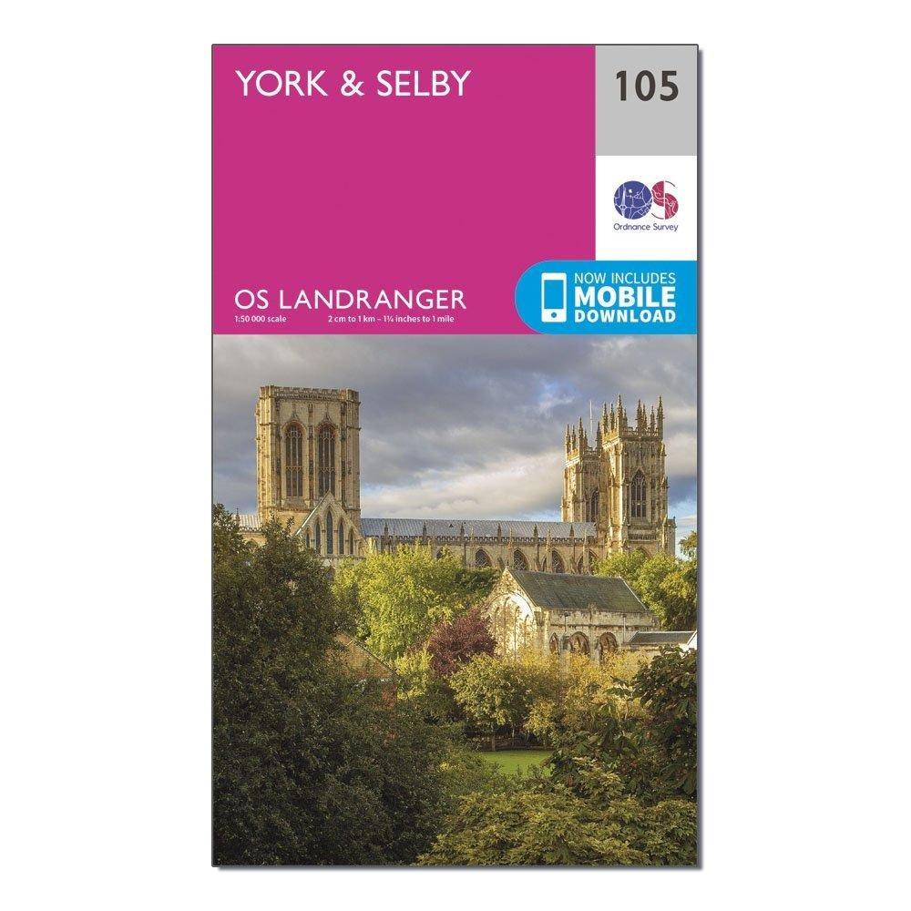 Landranger 105 York & Selby Map With Digital Version - Image 4